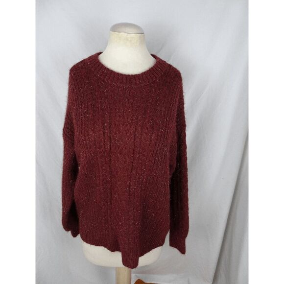 Lauren Conrad Women Sparkly Sweater Top Size M - Picture 1 of 8